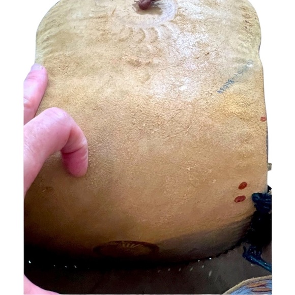 Vintage Hand Tooled, Handmade Leather Saddle Bag - Picture 7 of 12